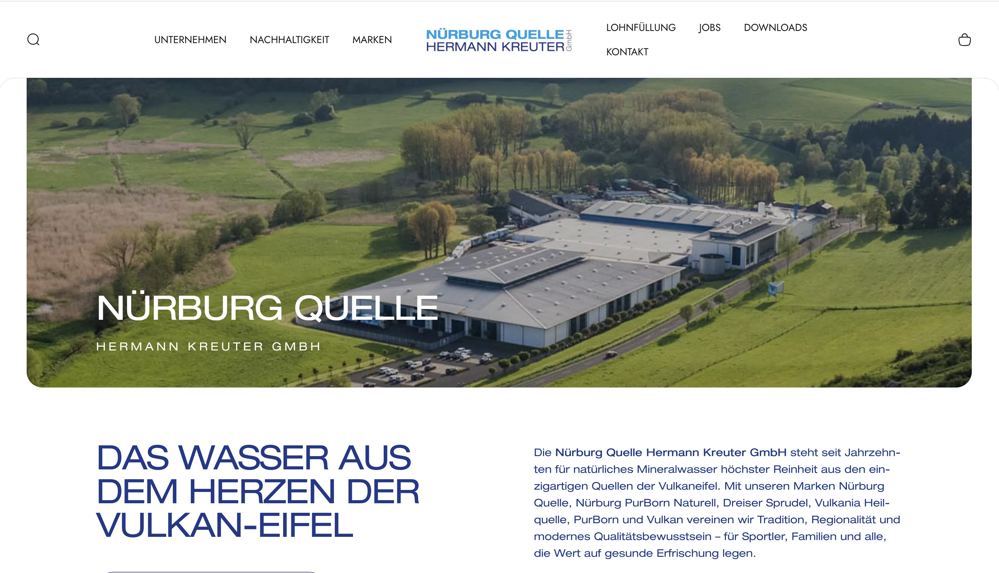 Nürburg Quelle – Mineralwasser aus der Vulkaneifel