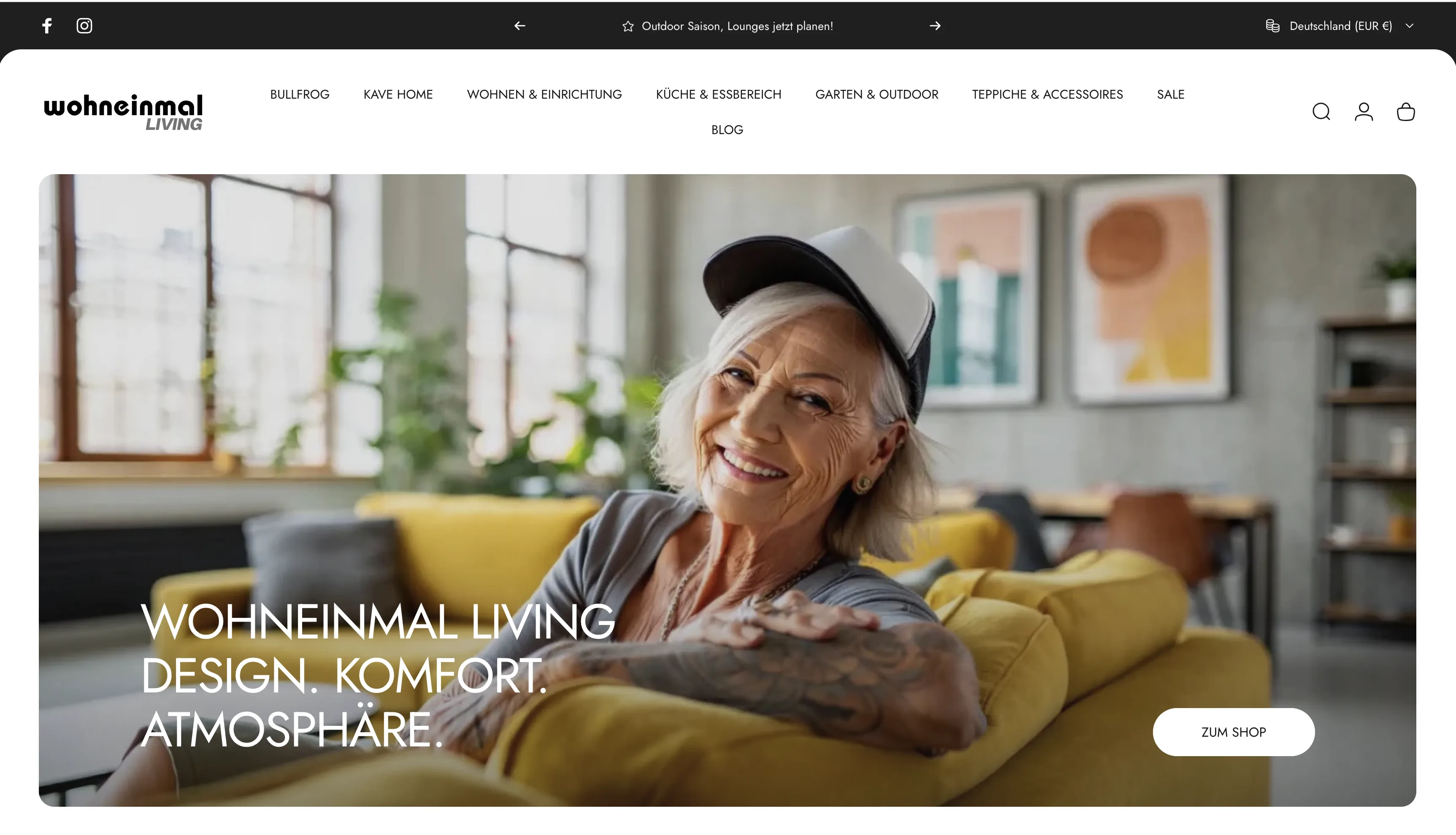 Wohneinmal Living – Möbel und Wohnaccessoires